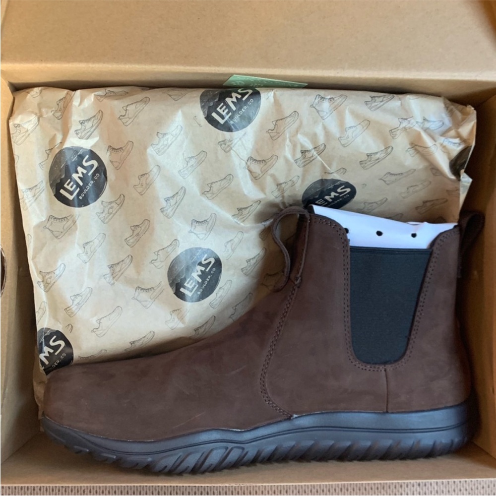 Lems Waterproof Barefoot Chelsea Boot